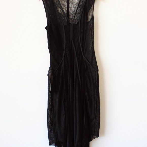 BCBGMaxAzria Asymmetrical Lace Dress - Picture 5 of 7